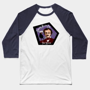 Edgar Allan Poe The Raven Baseball T-Shirt